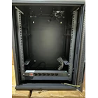 Wallmount rack 15u single door depth 500mm 3
