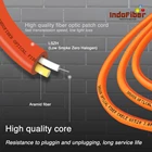 INDOFIBER patchcord fiber optic ST-FC multimode OM1 62.5/125um 3