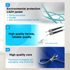 INDOFIBER patchcord fiber optic ST-LC multimode OM3 50/125um 3
