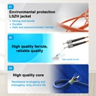 INDOFIBER patchcord fiber optic ST-FC multimode OM2 50/125um 2