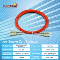 INDOFIBER patchcord fiber optic SC-SC multimode OM2 50/125um