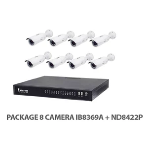 Package Vivotek 4 IP Camera IB8369A+ND8322P