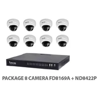 Package Vivotek 8 IP Camera FD8169A+ND8422P 