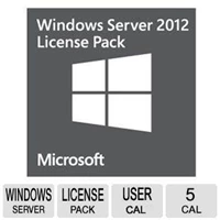 Microsoft Windows Server CAL 2012 5 Client (R18-03683)
