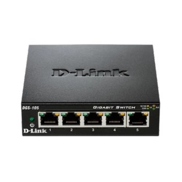 D-LINK Switch DGS-105 5 Port 10/100/1000 Mbps