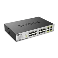 D-LINK Switch DES-1018MP 18 Port 10/100 Mbps with 16xPoE Ports